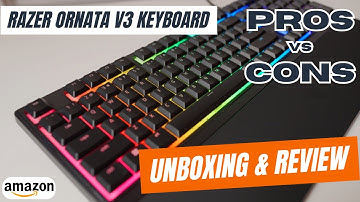 Razer Ornata V3 Gaming Keyboard Review & Unboxing in under 2 minutes | Amazon.com