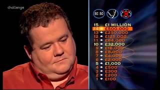 Who wants to be a Millionaire (UK version) All winners