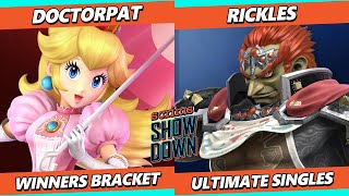 Scrims Showdown 92 - DoctorPat (Peach) Vs. Rickles (Ganondorf) Smash Ultimate - SSBU