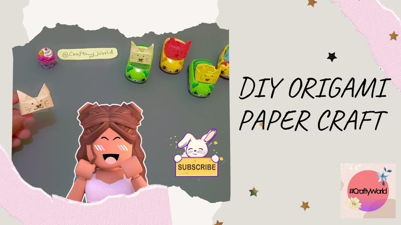 Recreated From Mukta Art and craft DIY Origami Paper Craft Easy and