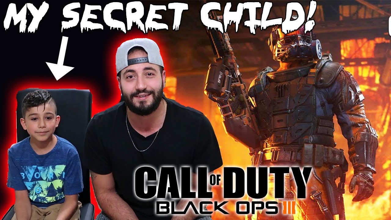 I SECRETLY HAVE A SON! DOING YOUR DARES 1 VS 1 CALL OF DUTY BLACK OPS 3  🎮👾