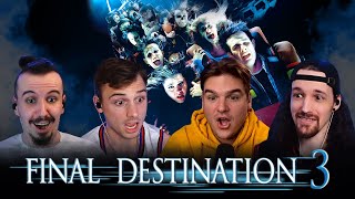 FINAL DESTINATION 3 (2006) MOVIE REACTION!!  First Time Watching!