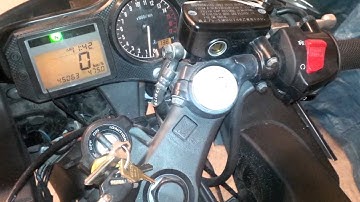 2001 CBR600 F4i Idle problems