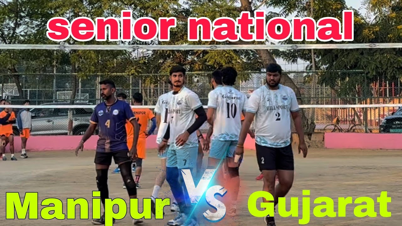 Manipur vs Gujarat |69th Senior National Volleyball Championship 2025