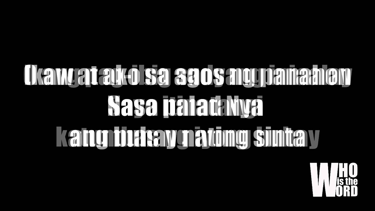 Agos ng Panahon with Lyrics  and Chords  by Butch Charvet