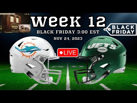 Miami Dolphins vs NY Jets 3pmET 11.24.23 Black Friday LIVE NFL Stream