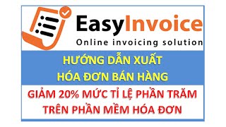 How To Issue A Sales Invoice With Vat Reduction Per Resolution 432022Qh15 On Easyinvoice