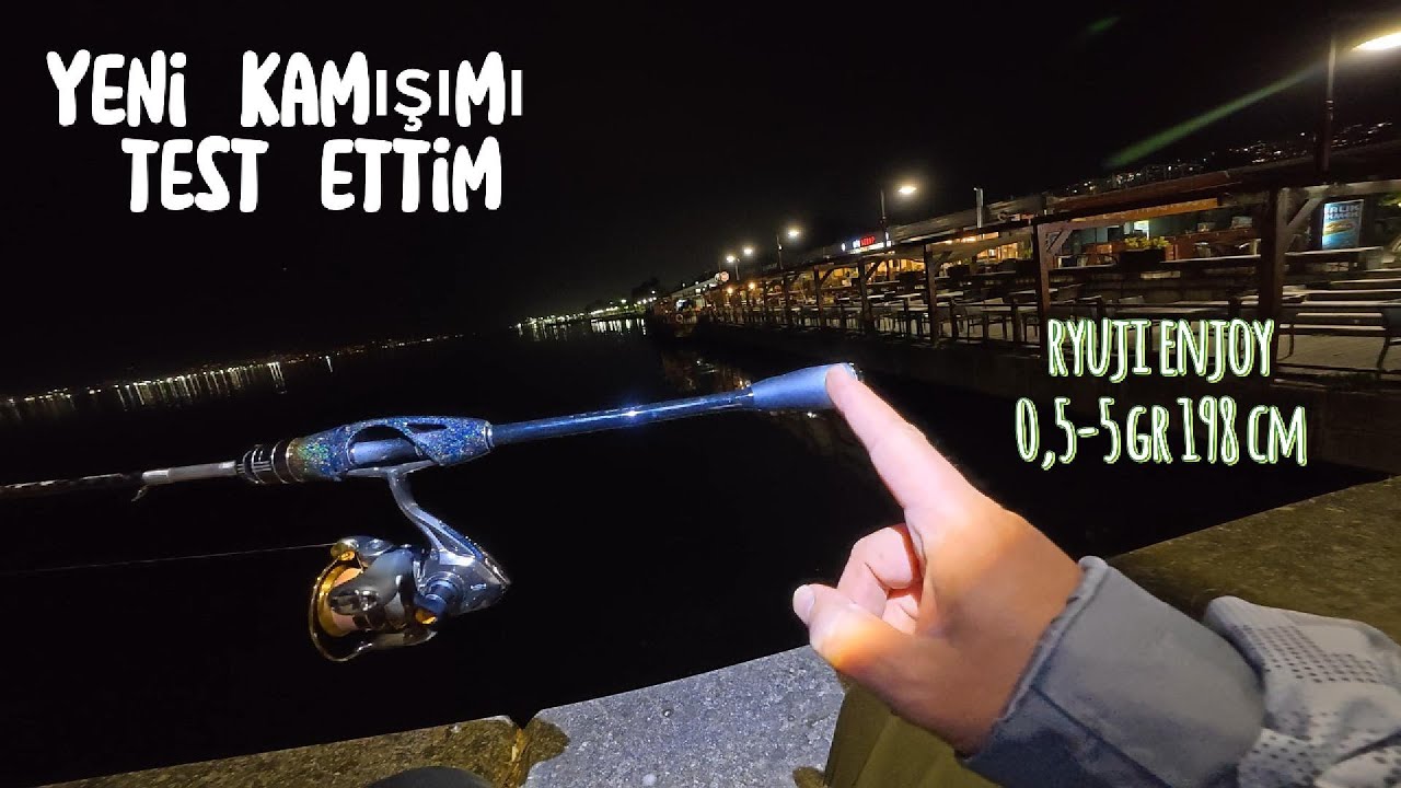 6 mayıs Sekapark lrf  avında yeni kamışımı denedim. #reklamdeğil #ryujienjoy #lrf #istavrit #aji