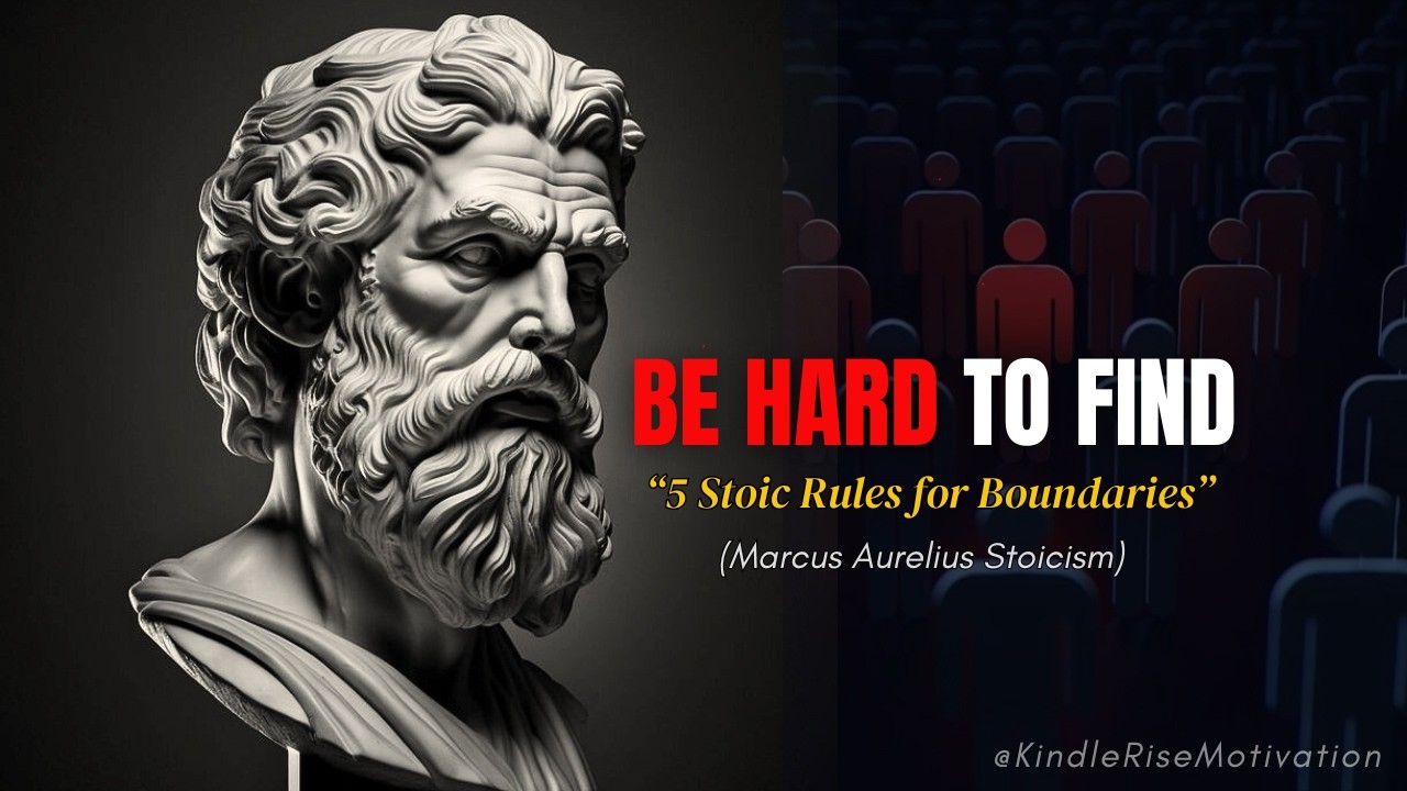 THE POWER OF BEING HARD TO FIND | 5 Stoic Rules for High-Value ...