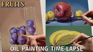 Oil Painting Time Lapse Compilation 