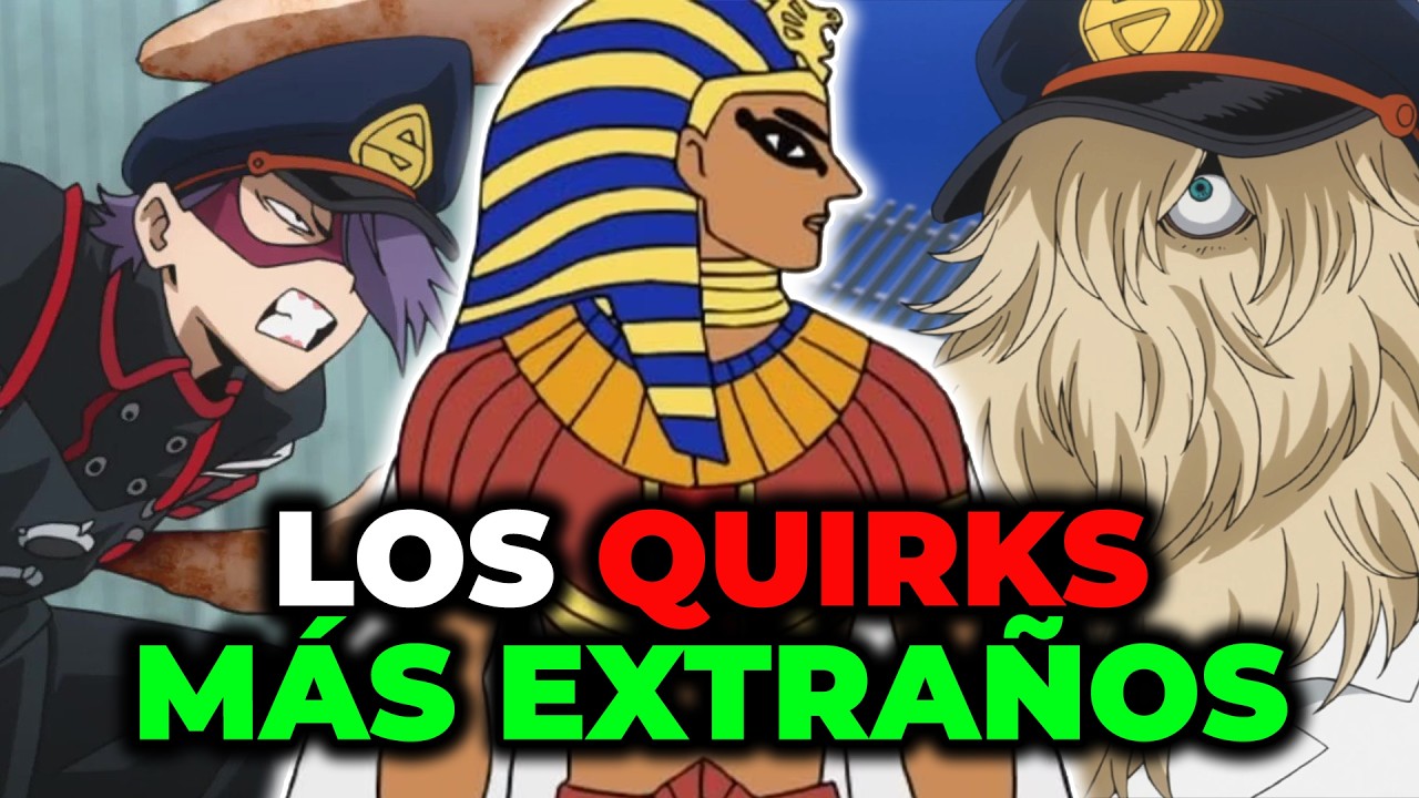 🔥 TOP 10 QUIRKS más RAROS de BNHA 😅 | Boku No Hero Academia 🚀
