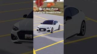 Best NO GAMEPASS Cars in Greenville Roblox!