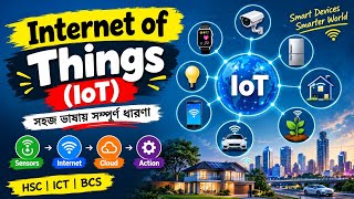 Internet of Things (IoT) কী? | IoT সহজ ভাষায় সম্পূর্ণ ধারণা | HSC ICT | IoT Explained