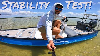 Is The Gheenoe LT25 Stable - Micro Skiff Stability Test