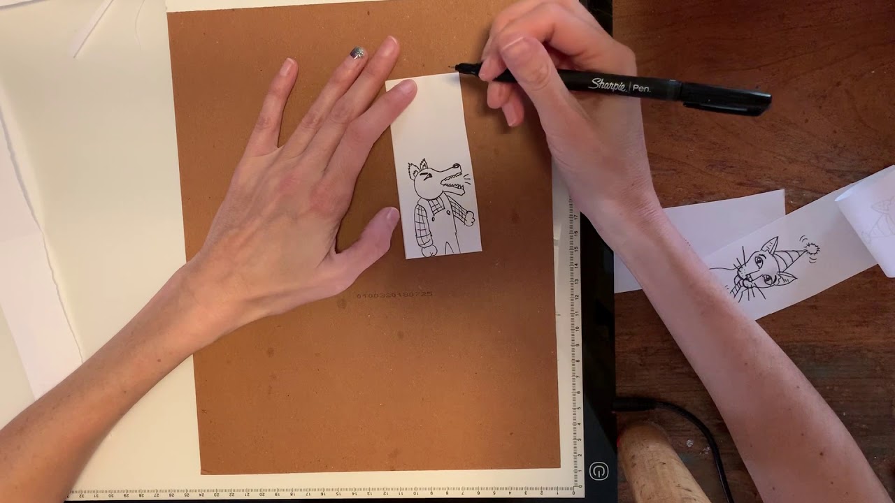 Simple Flip Book Cartoon Animation Tutorial YouTube