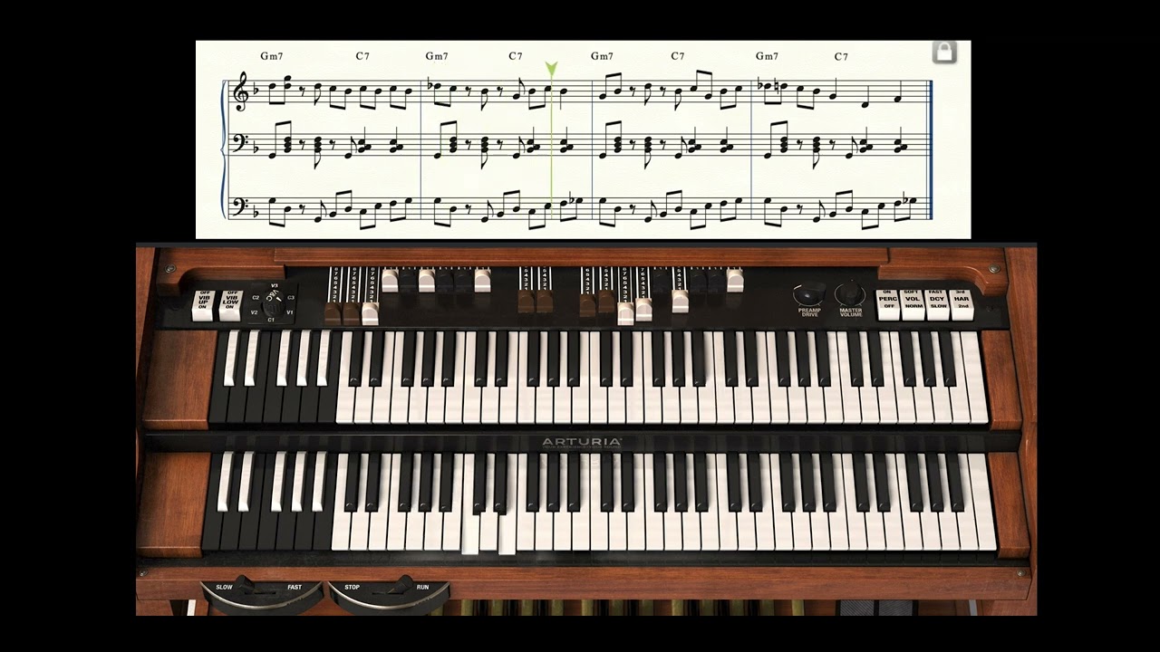 From the book “Progressive Rock Organ Practice Sessions In All 12