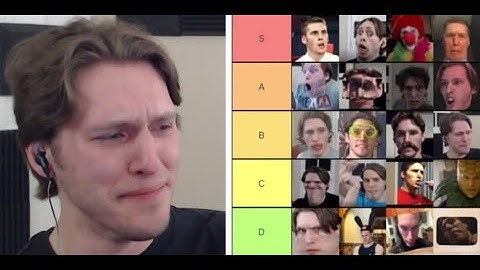 Jerma985 Tier List Compilation (2020)