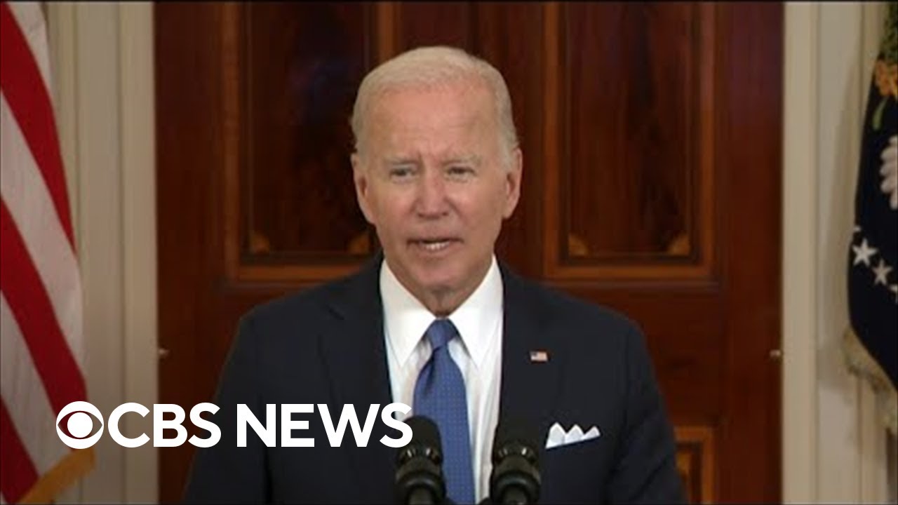 Biden, in fiery speech, announces actions on abortion rights