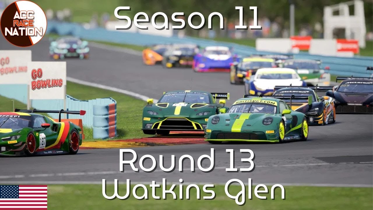ACC Race Nation|Season 11|Round 13 - Watkins Glen