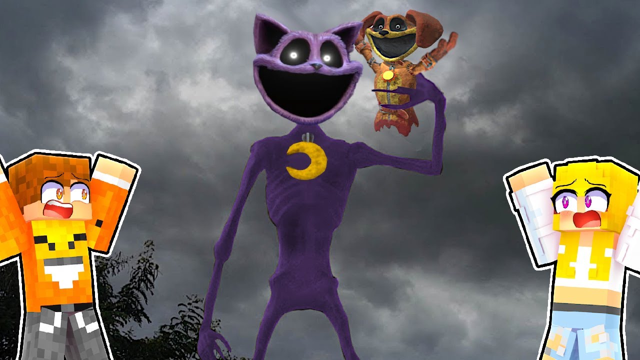 DOGDAY VS CATNAP W PRAWDZIWYM ŻYCIU w Minecraft!