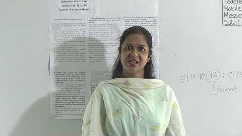 Class: Five, Subject: Elementary Science (Lecture: 19, H.W: 18), Topic: Ch-10: C/B/Q