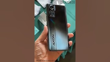 ZTE Axon 30 5G Hands on 2021