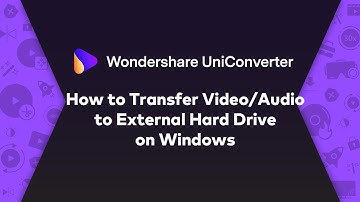 How to Transfer Video/Audio to External Hard Drive - Wondershare UniConverter (Win) User Guide