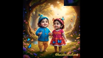 Radha Krishna ka Hip Hop Dance 🦚❤️#trending #krishna #shorts #explore