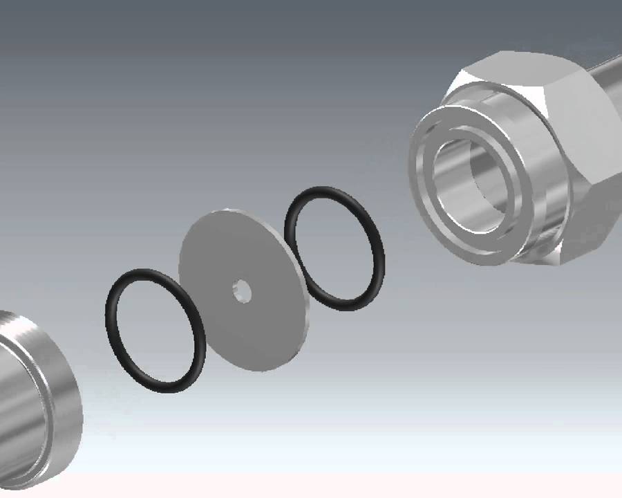 Hart socket weld orifice union assembly animation youtube