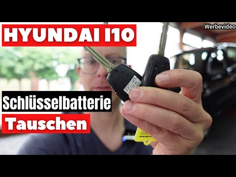 Hyundai Schlüssel Batterie wechseln (Anleitung 2024)