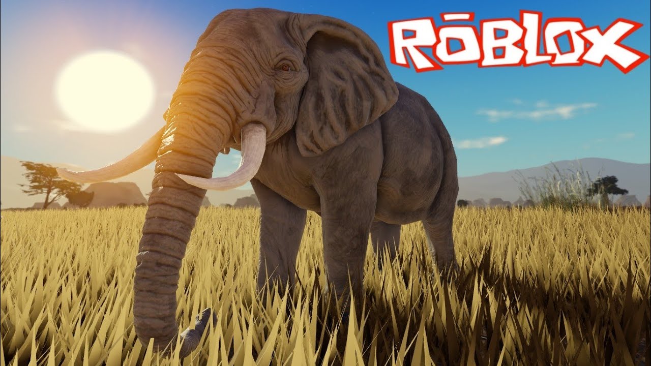 SAVANNAH LIFE da ROBLOX , GAMEPLAY de ELEFANTE AFRICANO #savannalife #roblox