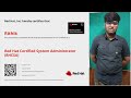 Student Review(Rithik): RedHat RHCSA Certification Journey!