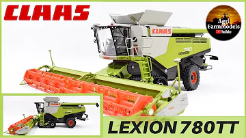 Kolik koní má traktor Claas Lexion 780?