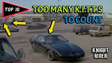 3 KITTs in One Scene? The Top 10 Times We See Multiple KITT Cars in Knight Rider (#3 is CRAZY!)