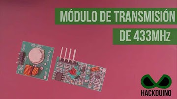 Módulo de transmisión por RF de 433MHz