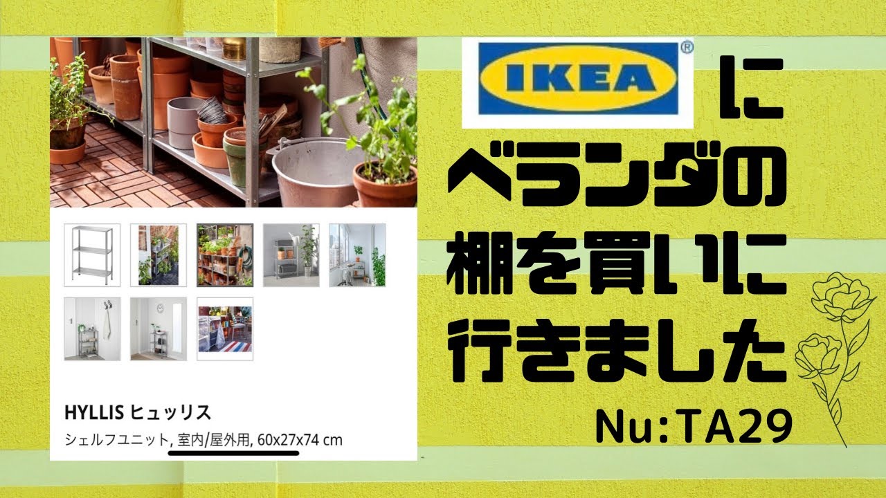 多肉初心者 がikeaに多肉棚を買いに行った動画 Youtube