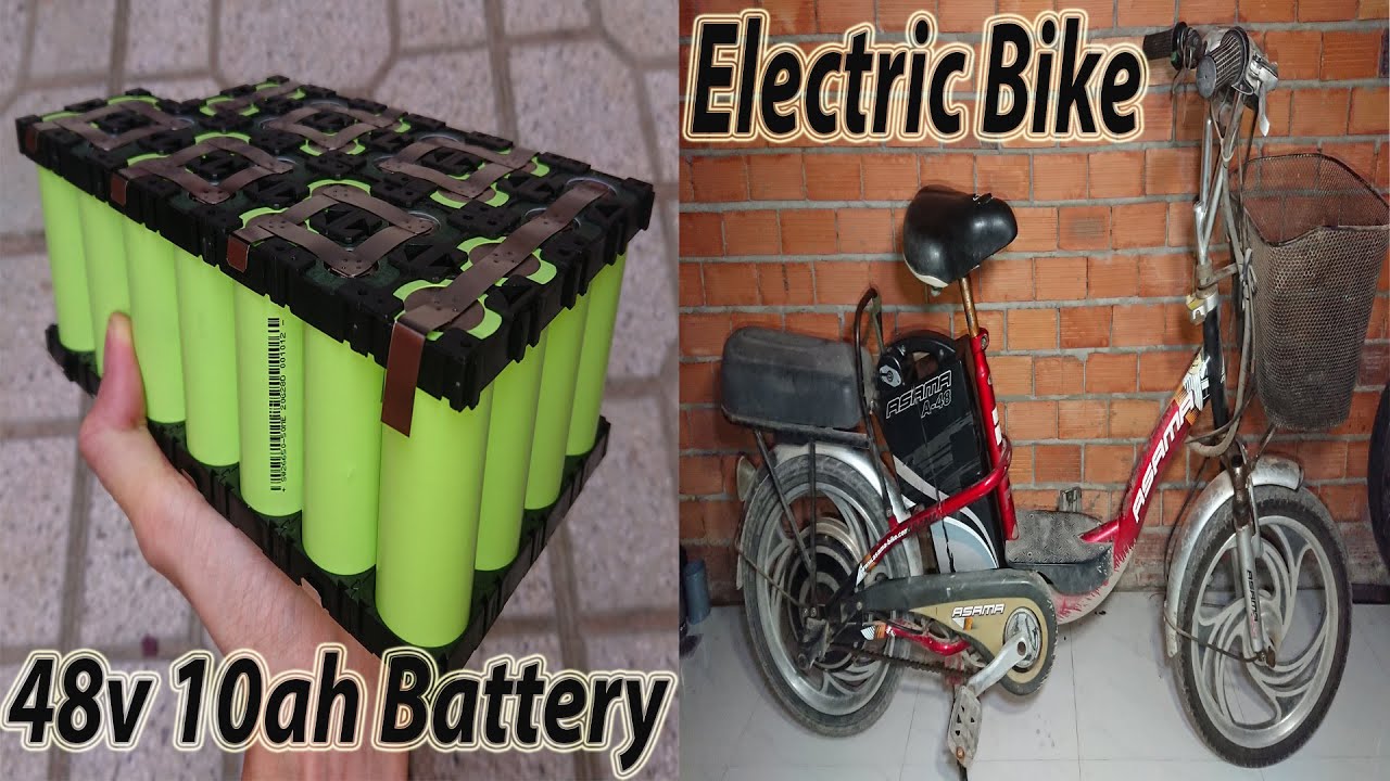 Diy. 48V 10Ah Battery Pack For Electric Bike V2