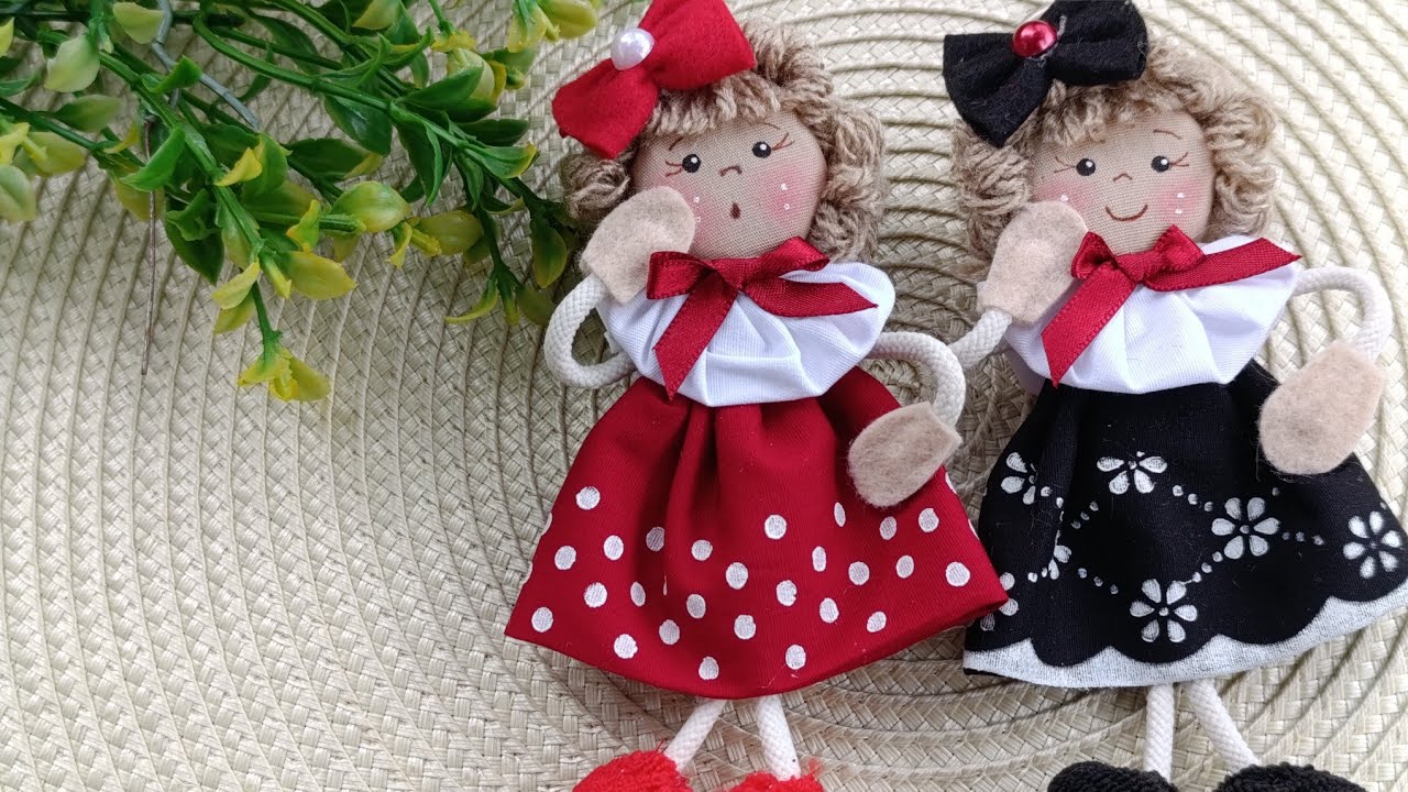 3 Super Dicas para Fazer Bonequinhas de Pano Fofas e Criativas