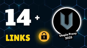 14+ New Utopia Proxy Links for School Chromebook | Unblocked websites for school 2025