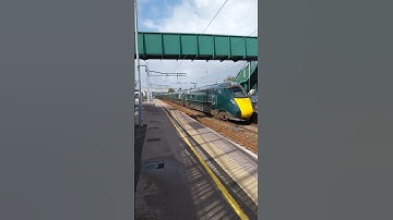 GWR IET 802101 passing Severn Tunnel Junction 15/09/2025