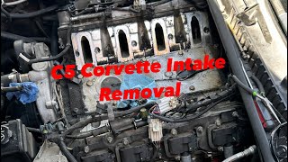 C5 Corvette Intake Removal (oil pressure sensor, cam position sensor and gasket replacement)