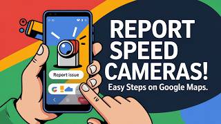 How to Report a Speed Camera on Google Maps App on Android