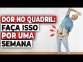 Sentindo dor no quadril? 3 exercícios fáceis para quem tem mais de 50 anos