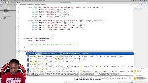 App Development with Swift Guided Project 3: Personality Quiz - Part 5