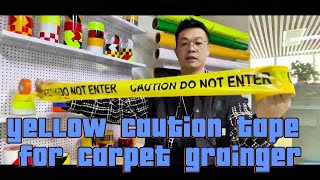 Safe space caution tape,reusable caution tape,danger confined space tape,danger barrier tape