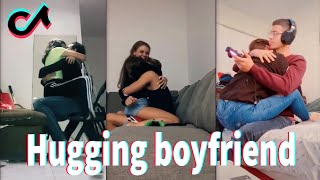 Hugging Boyfriend While Hes Playing Video Game Tiktok Compilation 
