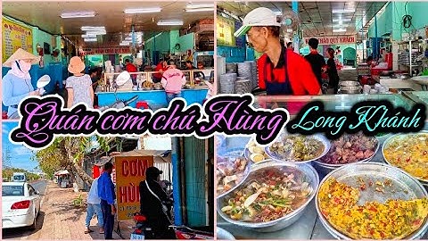 Quán #Cơm chú Hùng - Long Khánh :Mắm chưng Mực xào Cá lóc kho canh chua đậm vị //NguyenThao NT3 |