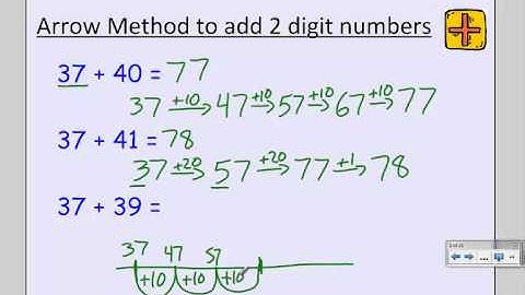 2nd Grade Arrow Method for Addtion & Subtraction