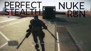 The Nuclear Threat Is Real! Perfect Stealth Nuke Run! Espionage On Open Waters! [MGSV FOB]