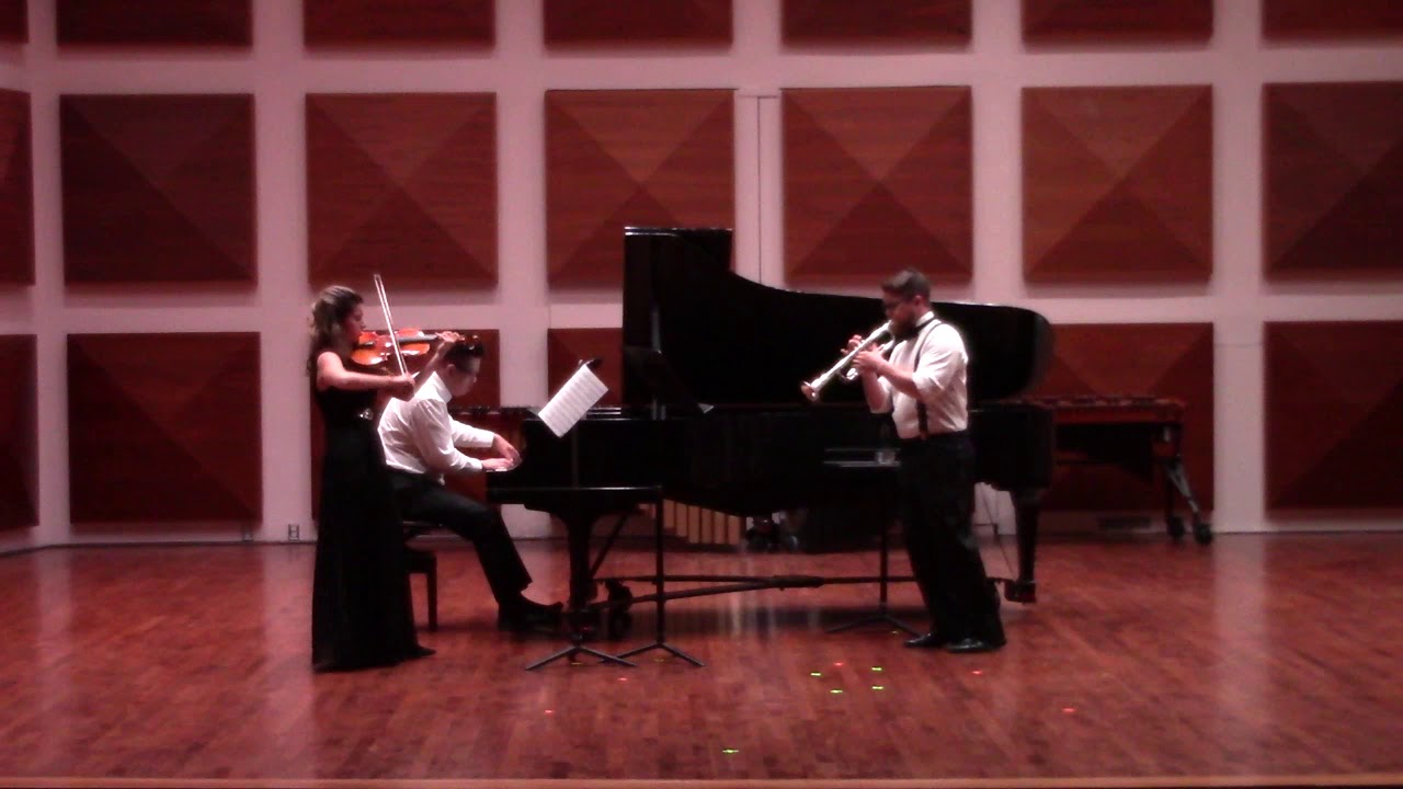 Ewazen Trio for Trumpet, Violin and Piano YouTube